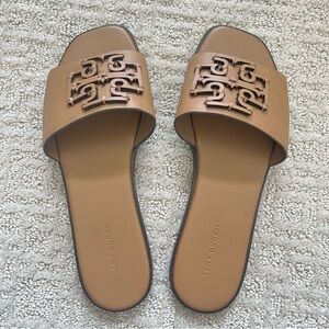 Tory Burch Ines leather slide sandals 8